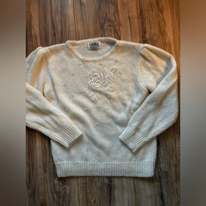 Vintage sweater. 80s sweater.